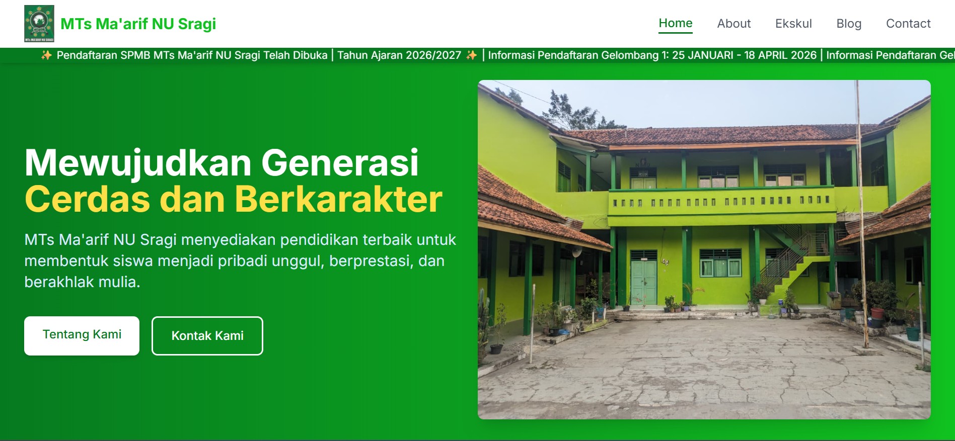 Web Profil Sekolah