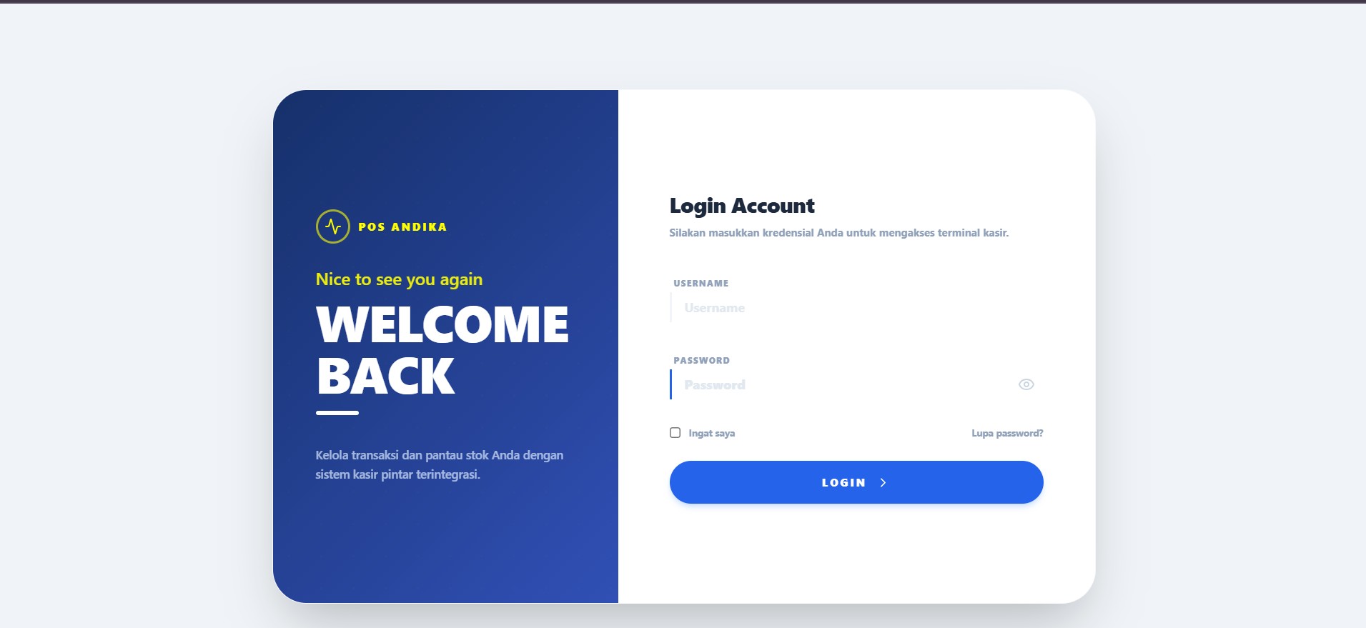 Dashboard Admin